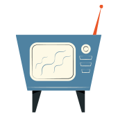 MOHE ilustración televisor TV